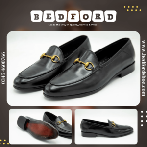 Black leather Shoes
